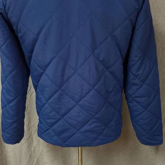 Vtg Polar King By Key Mens Large Reg Blue Full Zip Quilted Workwear Lined Jacket - Picture 11 of 16